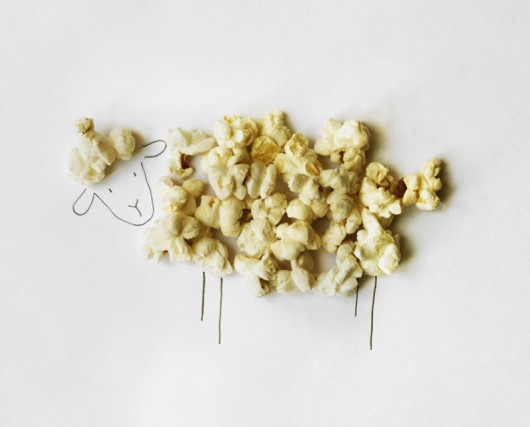 pop, corn, ready made, duchamp, visual, similarity, margherita micheli, gianluca camillini