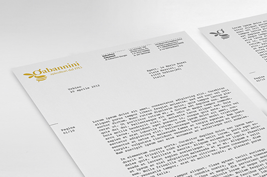 gabannini letterhead honey